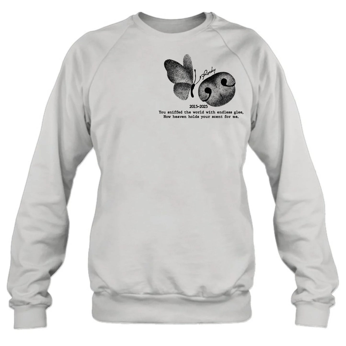 Personalized Memorial Dog Nose T-Shirt/ Sweatshirt/ Hoodie - Memorial Gift Idea For Dog Lovers - Forever In My Heart