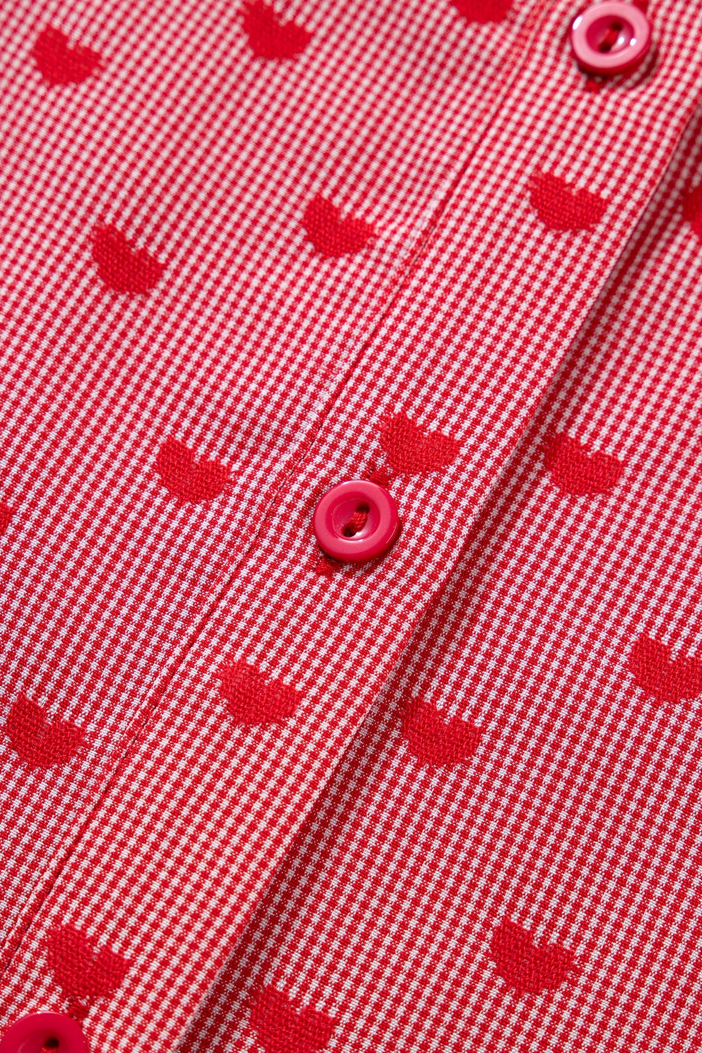 Charlie Sleeve Loose Valentine Shirt