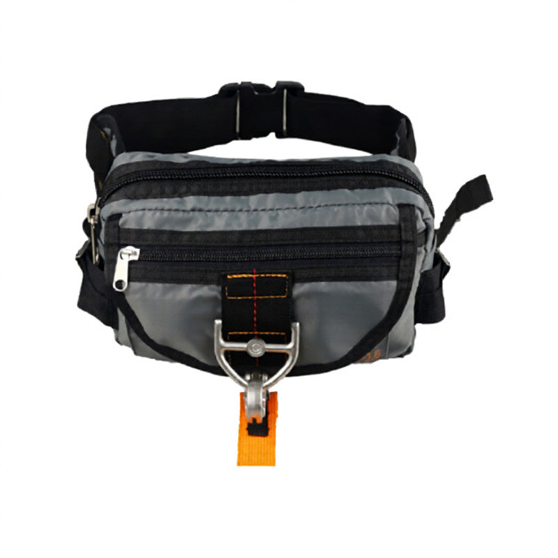 Multifunctional Waist Bag With A Uniquely Designed Nylon Hook-and-loop Closure