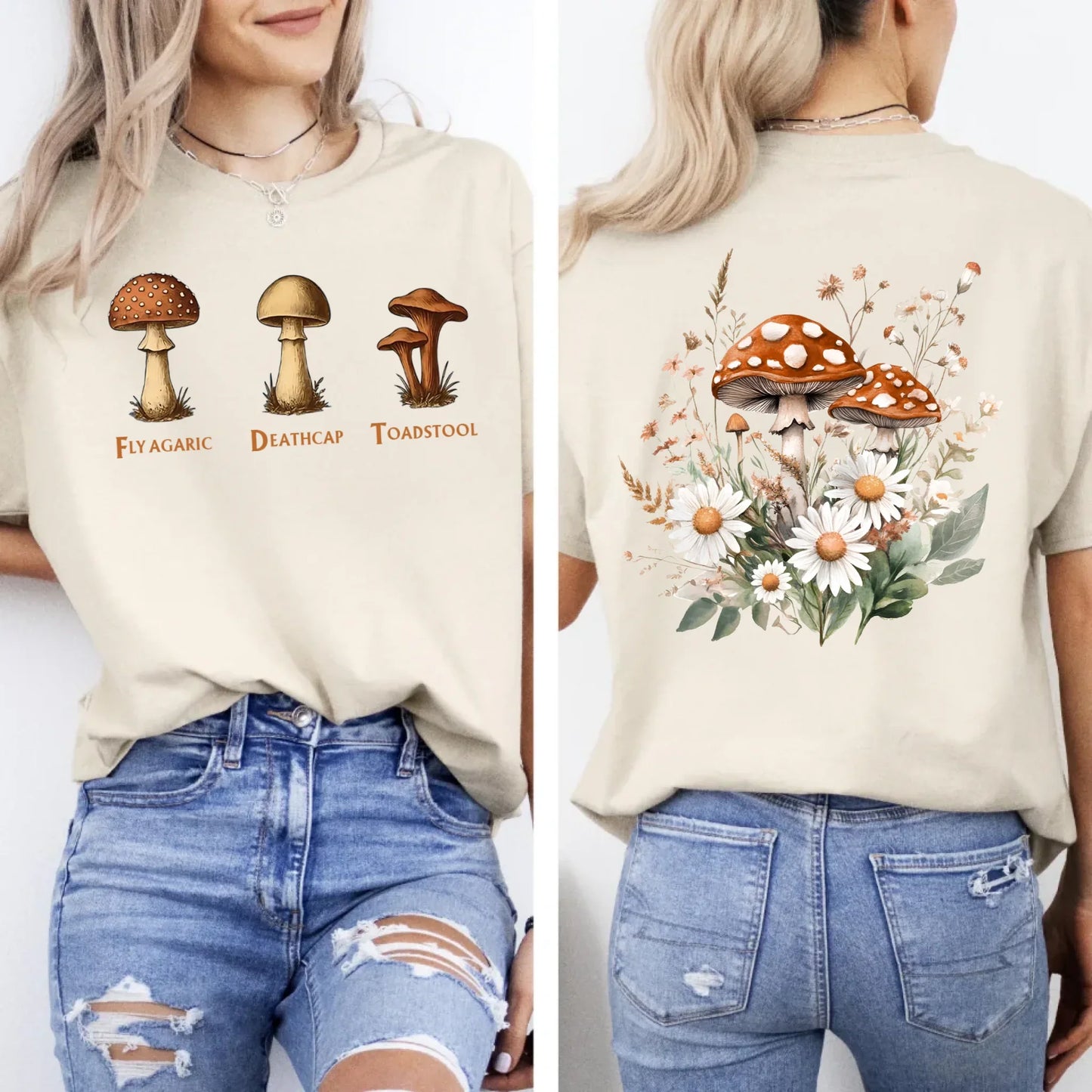 Personalized FDT Mushroom Restrict T-shirt - Mother's Day/ Birthday Gift Idea