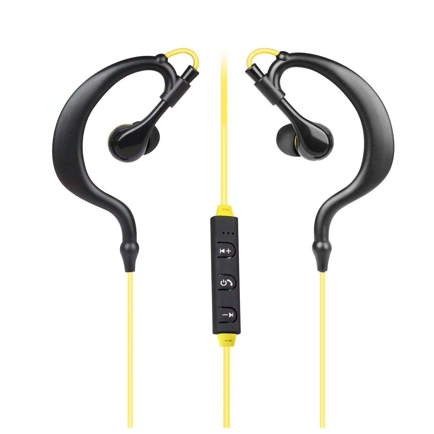 Wireless Headsets V4.1 Sport In-Ear Stereo Headphones Sweat-proof Neckband Earbuds w/Mic Deep Bass HiFi Earphones for Running Hiking Travel