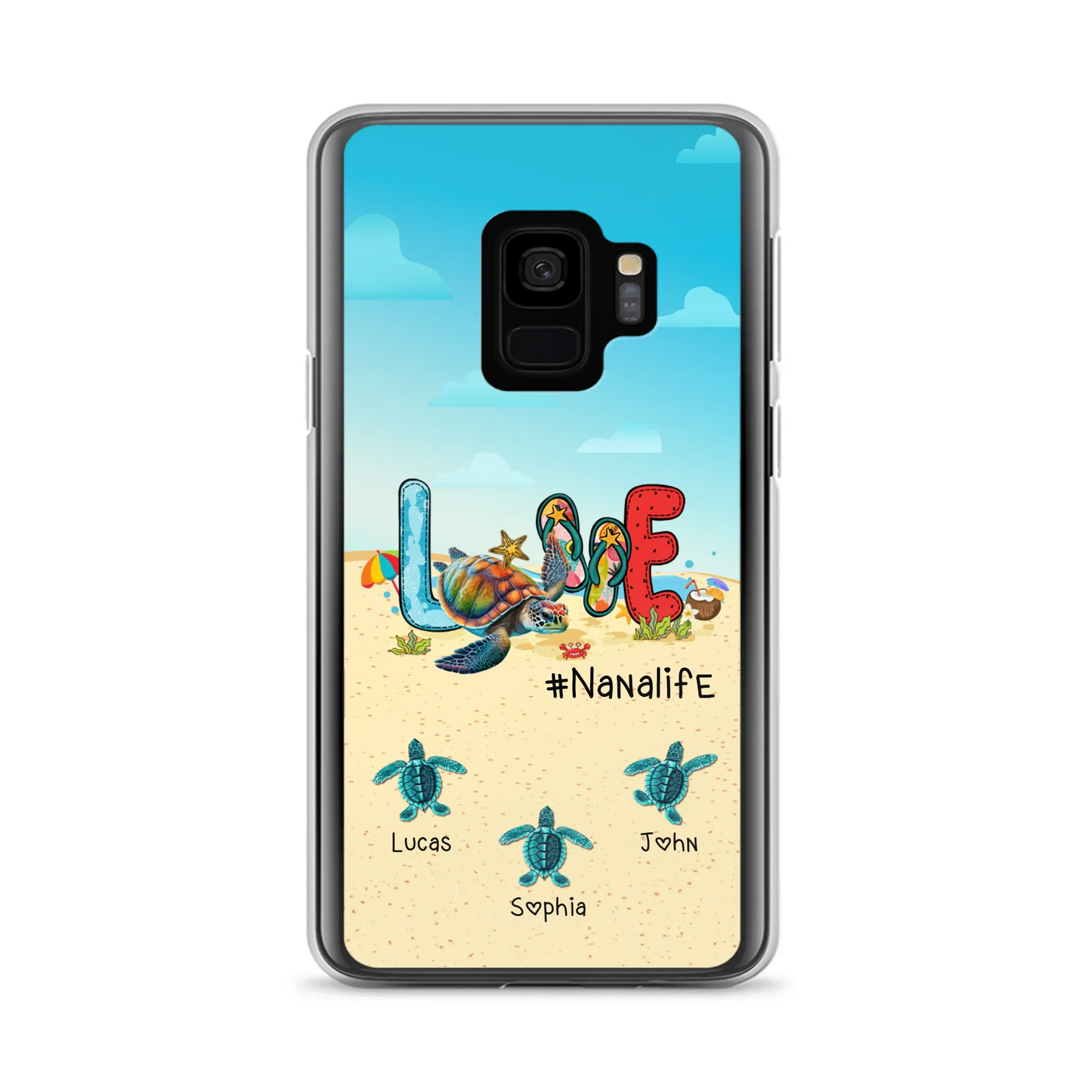 Custom Personalized Grandma Phone Case - Gift Idea For Grandma/ Mom - Case For iPhone/ Samsung - Nanalife