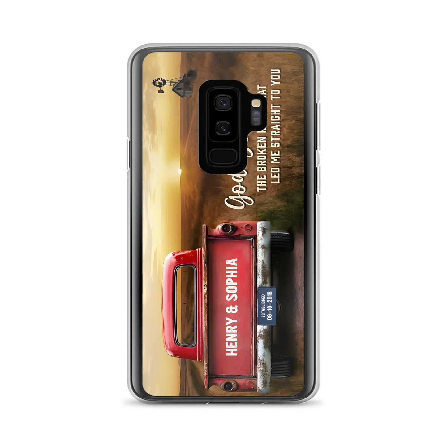 Custom Personalized Phone Case - Gift Idea For Couple - Case For iPhone/Samsung