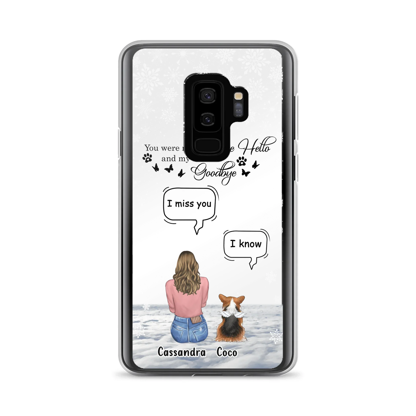 Personalized Pet Phone Case - Up to 4 Pets - Gift Idea For Couple/Dog/Cat Lover - You Were My Favorite Hello And My Hardest Goodbye - Case For iPhone/Samsung