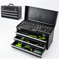 465-Piece Mechanics Tool Set with 3-Drawer Heavy Duty Metal Box Repair Tool Kit