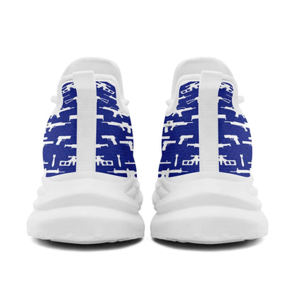 Personalized America Flag Sneakers, Custom Eagle, Star Print Shoes, Breathable and Comfortable Unisex Patriotic Shoes