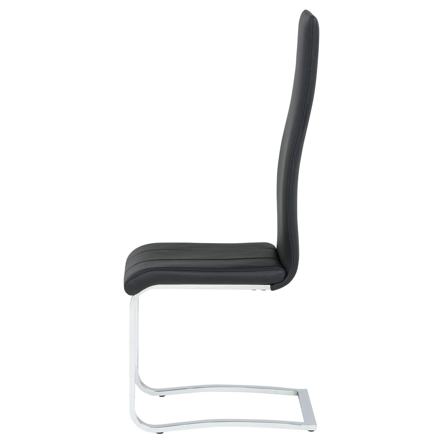 Montclair Upholstered Dining Side Chair Black (Set of 4)