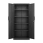 2 Door File Cabinet With Lock, 4 Adjustable Shelves, Heavy-Duty