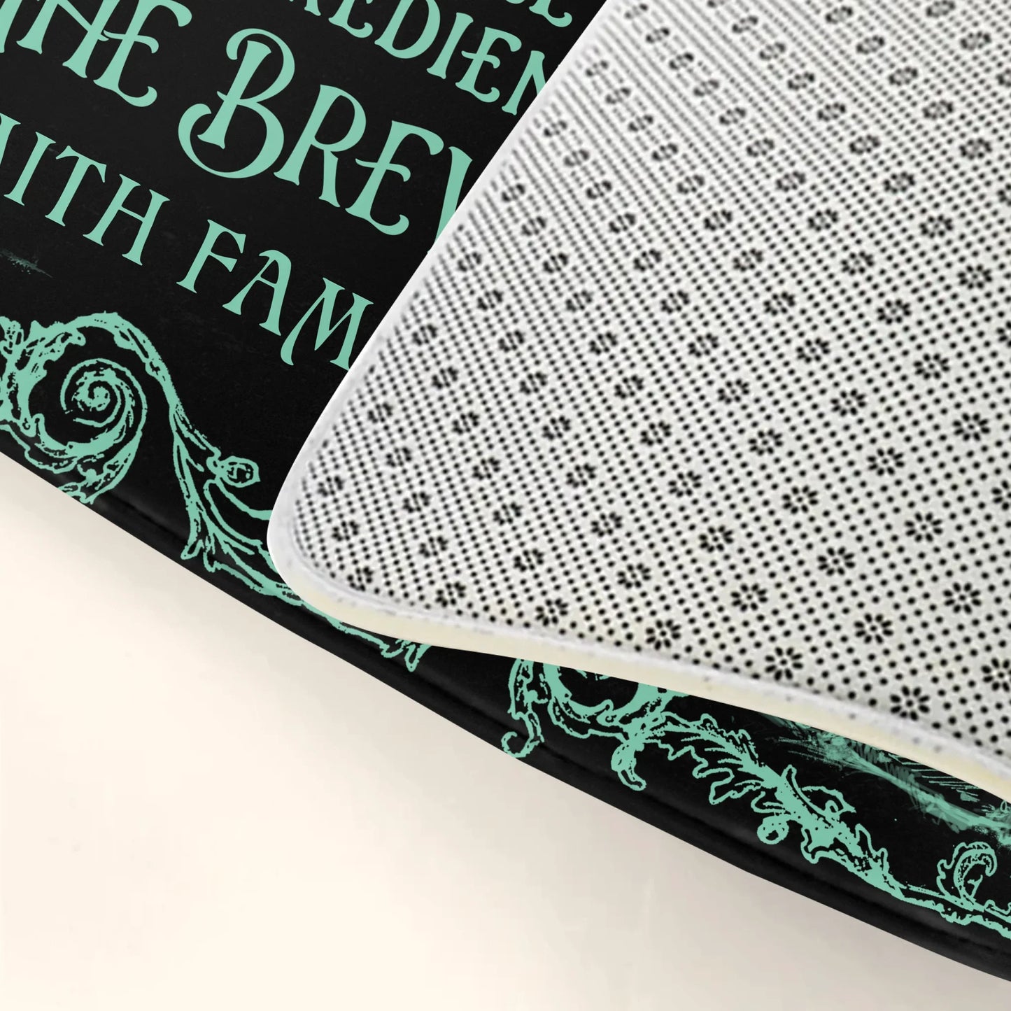 Personalized Witch Doormat - Halloween Gift Idea For Family - Warning Witch Property Trespassers Will Be Used As Ingredients In The Brew