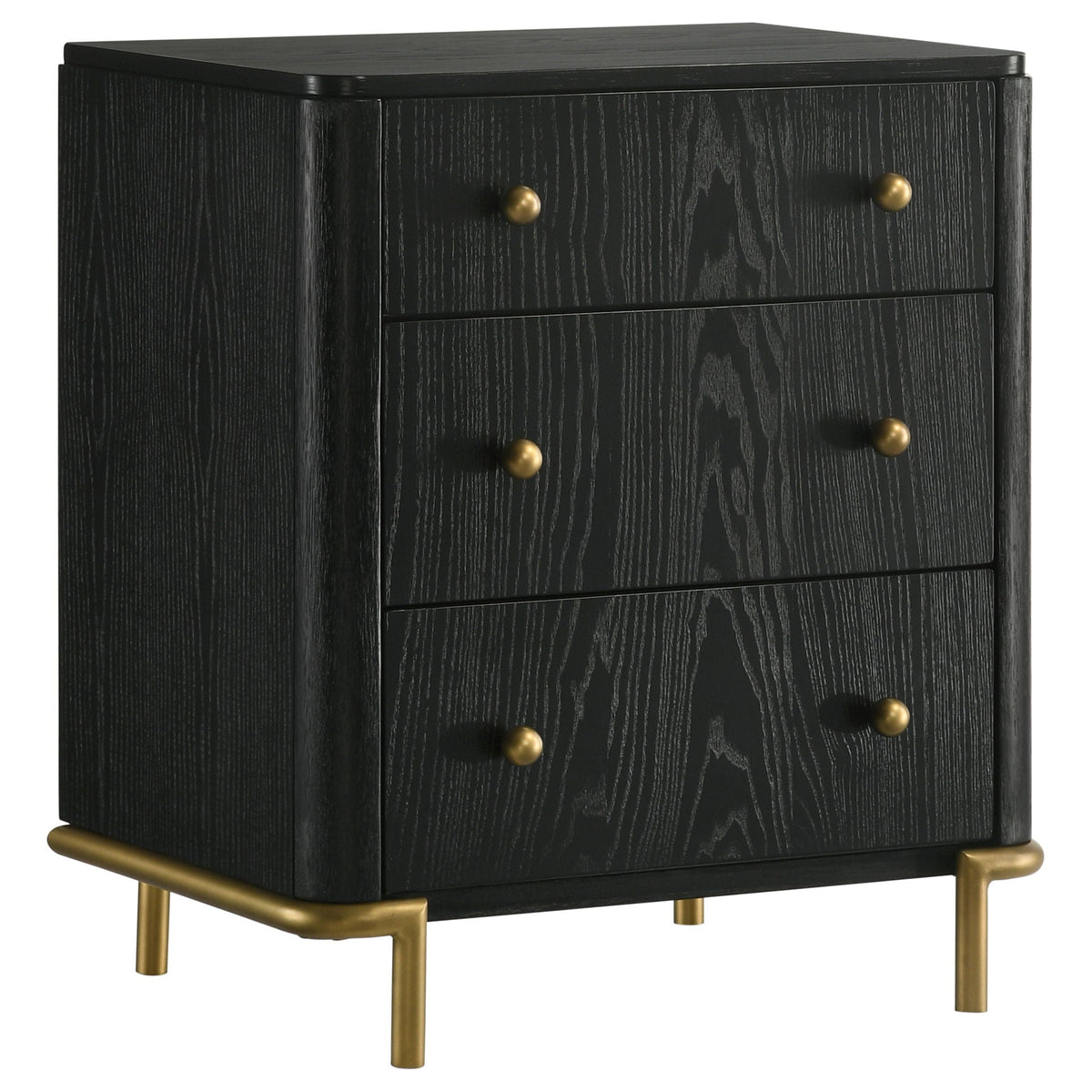 Arini 5-piece California King Bedroom Set Cream and Black