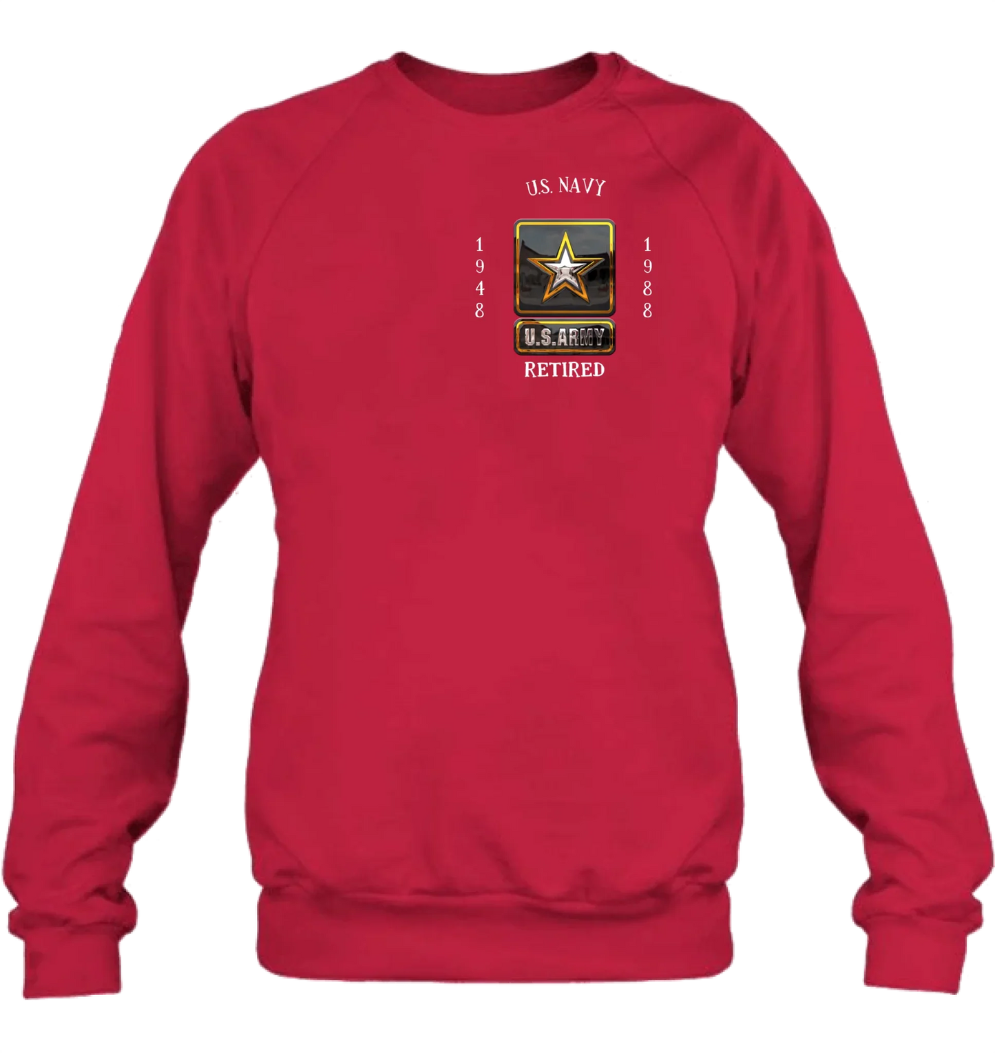 Personalized Retired Veteran Shirt/Hoodie - Father's Day Gift Idea for Veteran