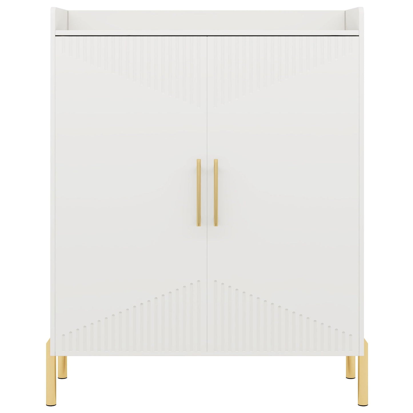 6 Tier Entryway Shoe Cabinet With Doors