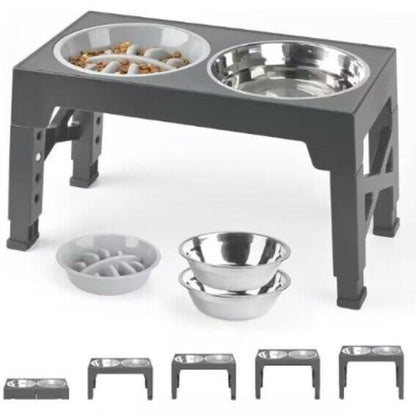 Pet Lifting Feeding Bowl Neck Protection Anti-tumble Medium Large Dog Dedicated