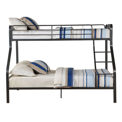 Caius - Twin Long/Queen Bunk Bed - Gunmetal