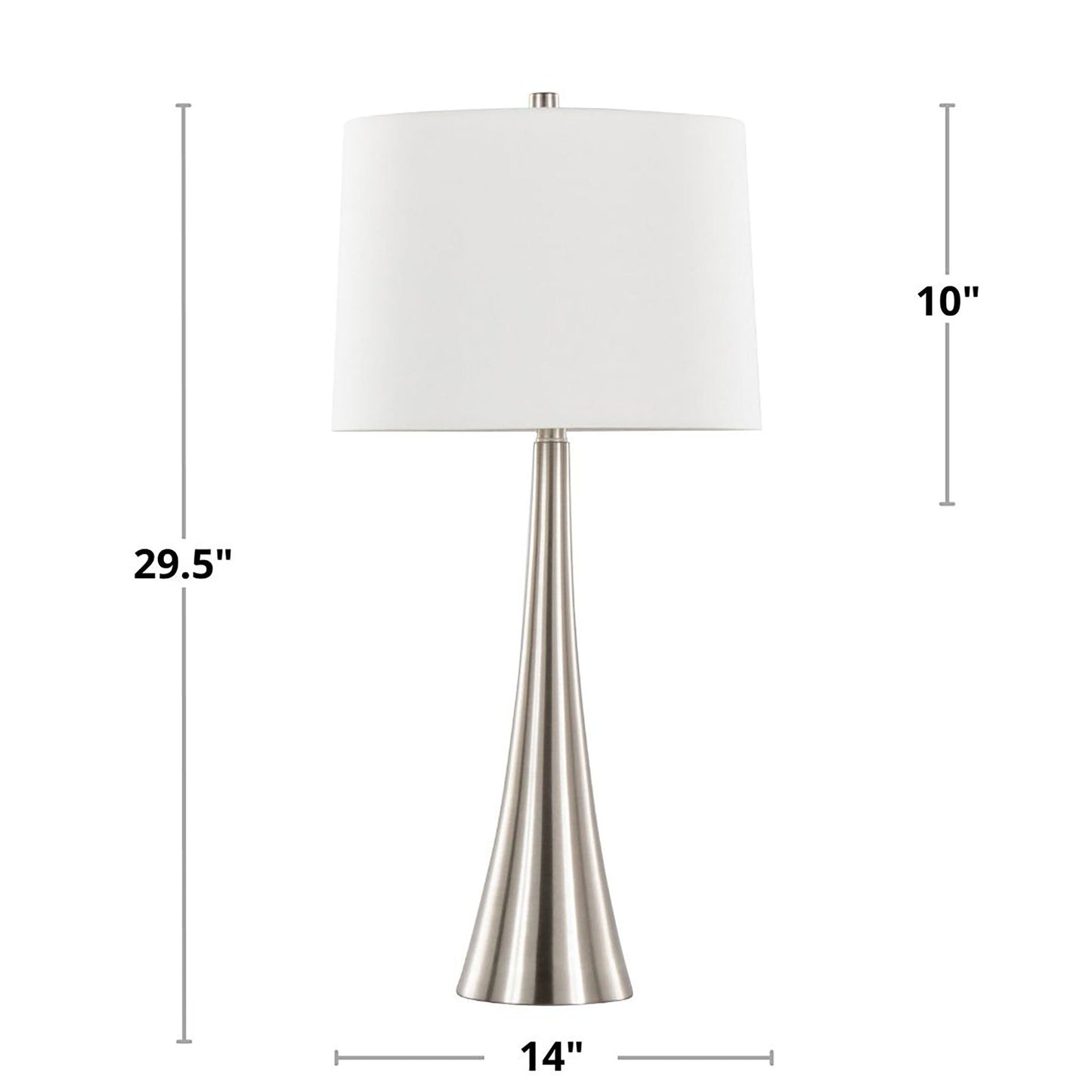 Diana - Contemporary Table Lamp (Set of 2)