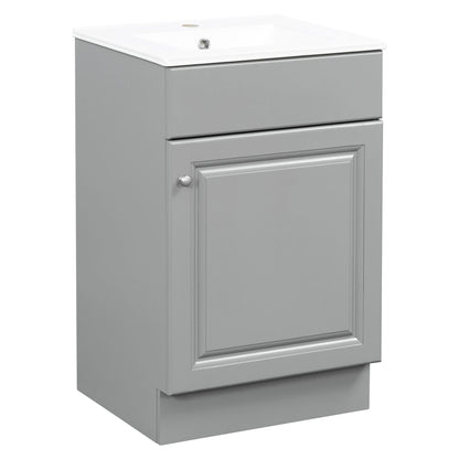 Bathroom Vanity With Sink, Cabinet With Adjustable Shelf
