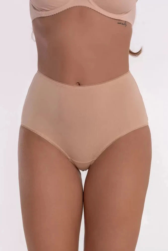 Cotton Panties Milavitsa 265410 - High-Waisted Slip