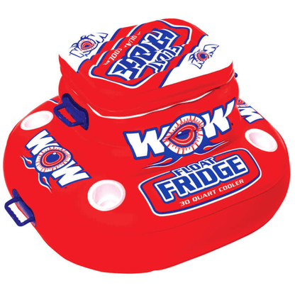 WOW Watersports Float Fridge 30 Can Capacity Inflatable Cooler