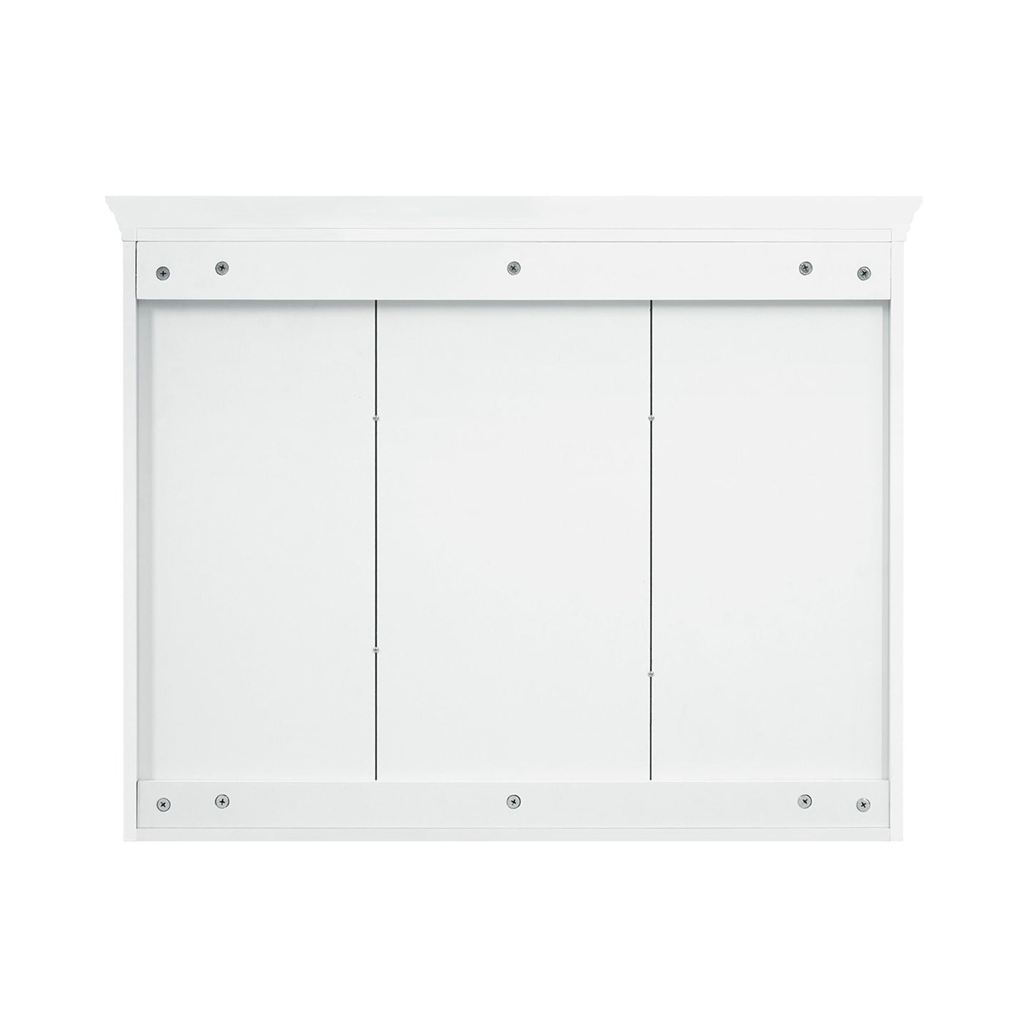 Wall Mount Mirror Cabinet With Adjustable Shelves, Soft Closing Hinges