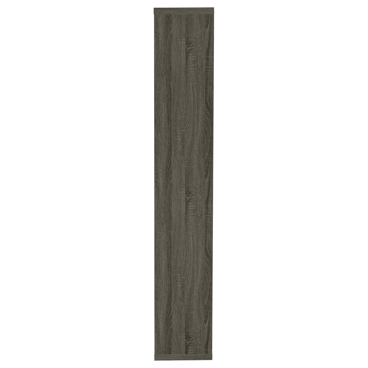 Theo 71-inch 6-shelf Bookshelf Weathered Grey