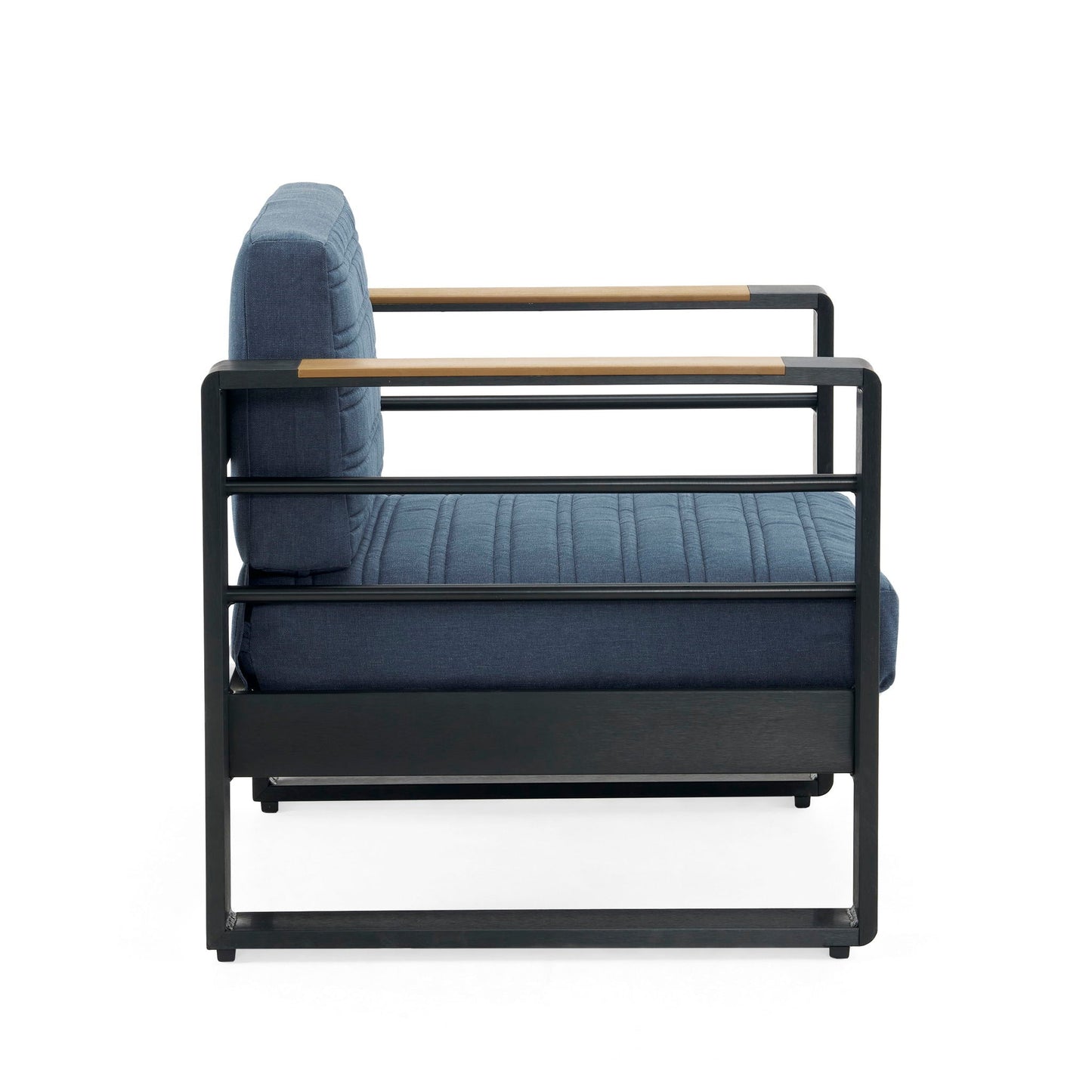 Giovanna Club Chair Set With Aluminum Frame