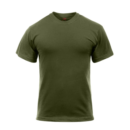 Rothco Solid Color Cotton / Polyester Blend Military T-Shirt