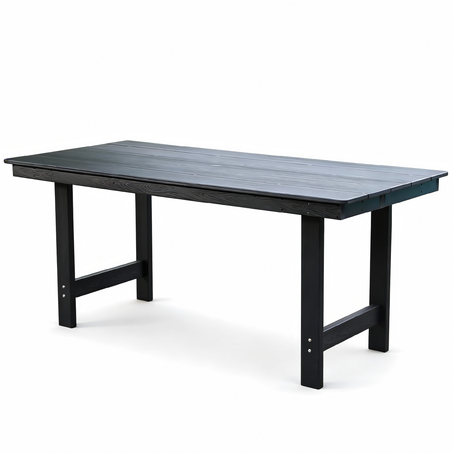 HDPE Outdoor Patio Dining Set with 6 Chairs