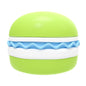 Hamburger Style 5-in-1 Dog Bowl Anti-choke Non-slip Pet Slow Feeding Bowl
