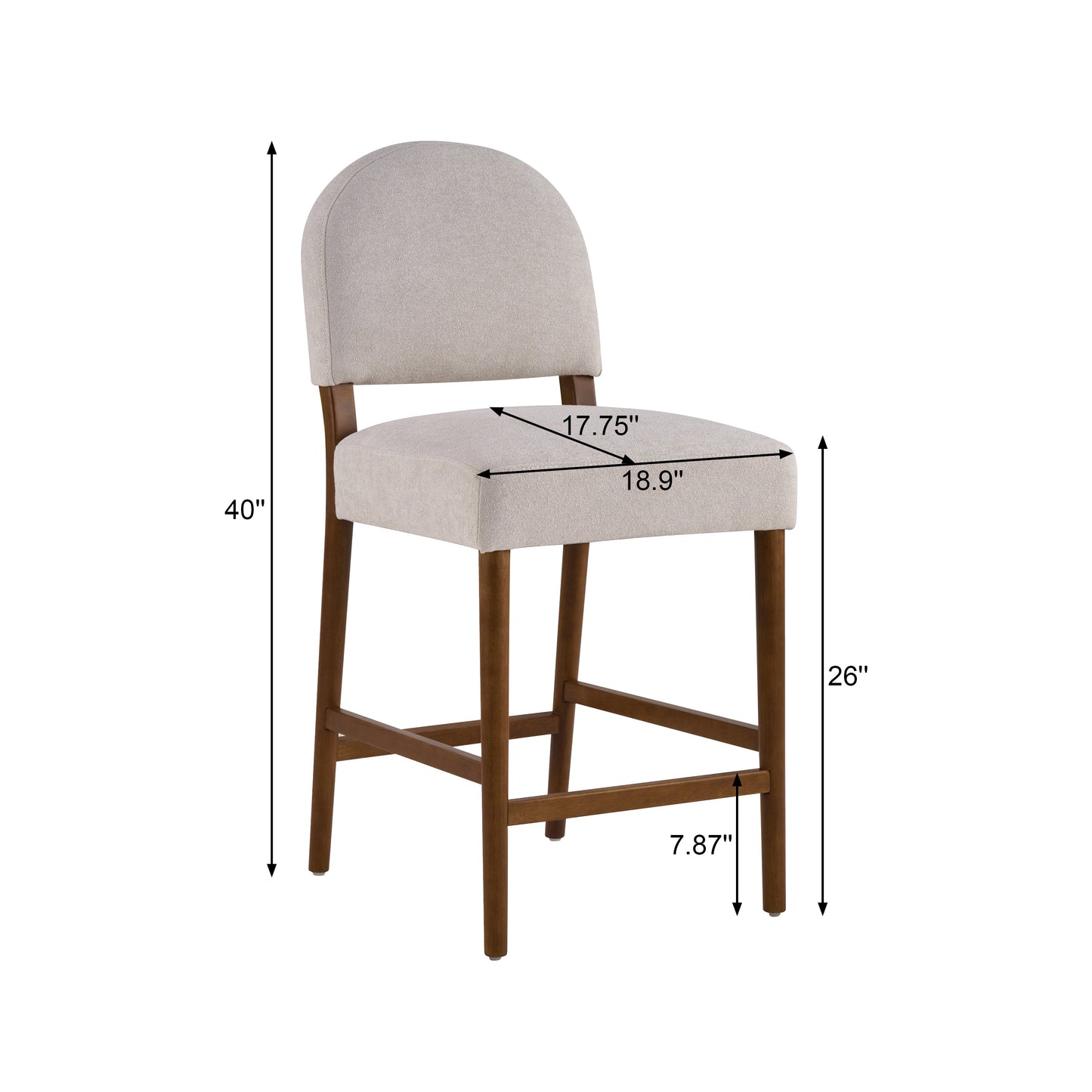 26-Inch Seat Height Bar Stool