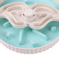 Pet Food Basin Rotating Game Board Anti-choke Silica Gel Pad Feeding