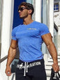 Men's Plus Size Round Neck Short Sleeve T-Shirt