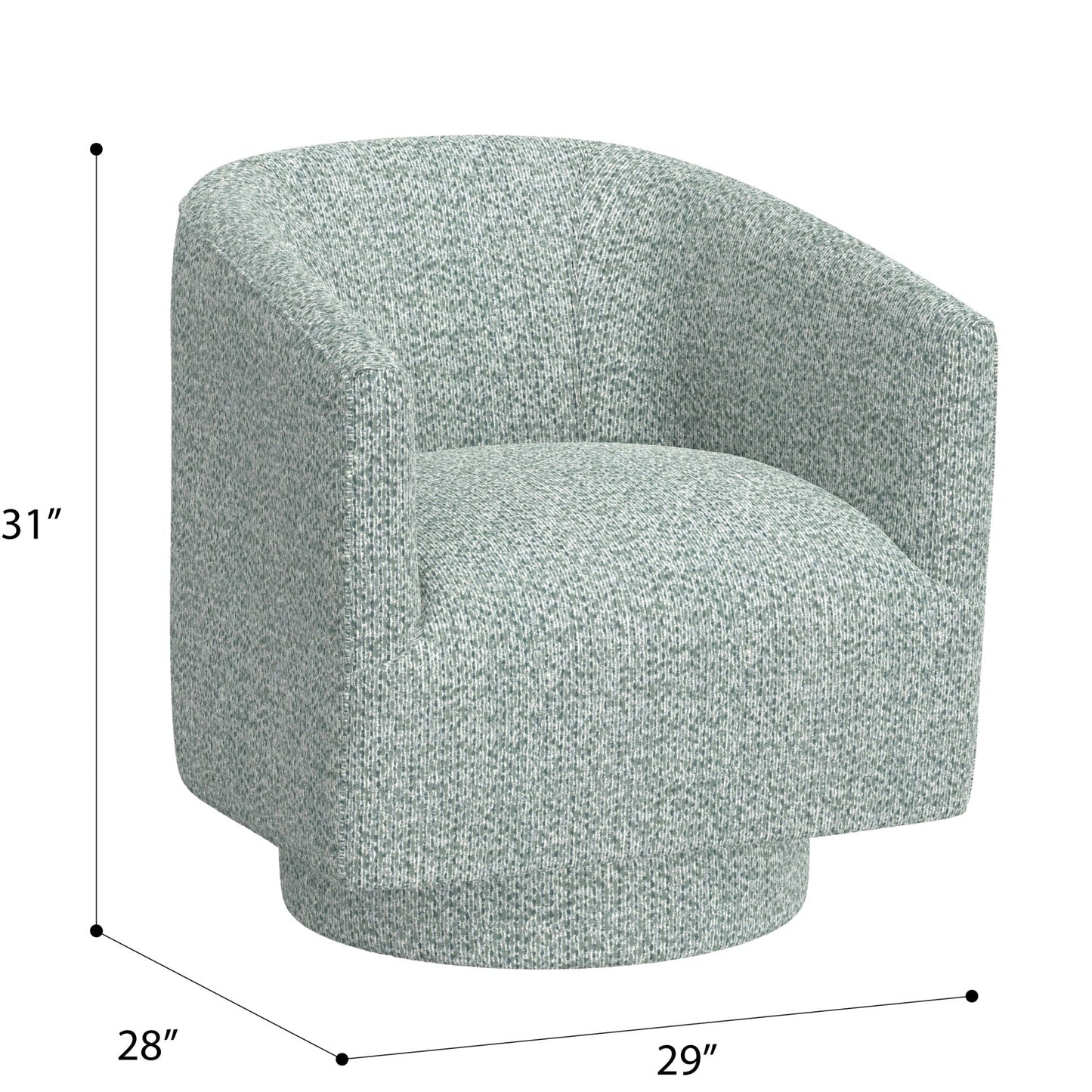 Accent Chair With Swivel Function