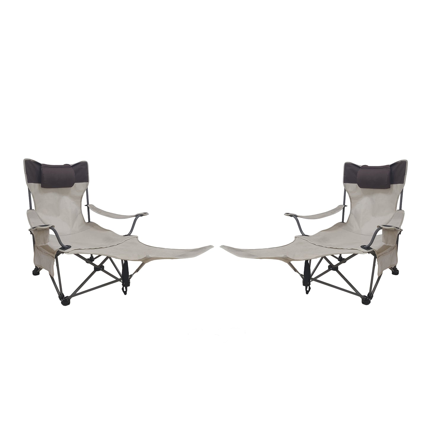 2PCS Outdoor Camping Chairs