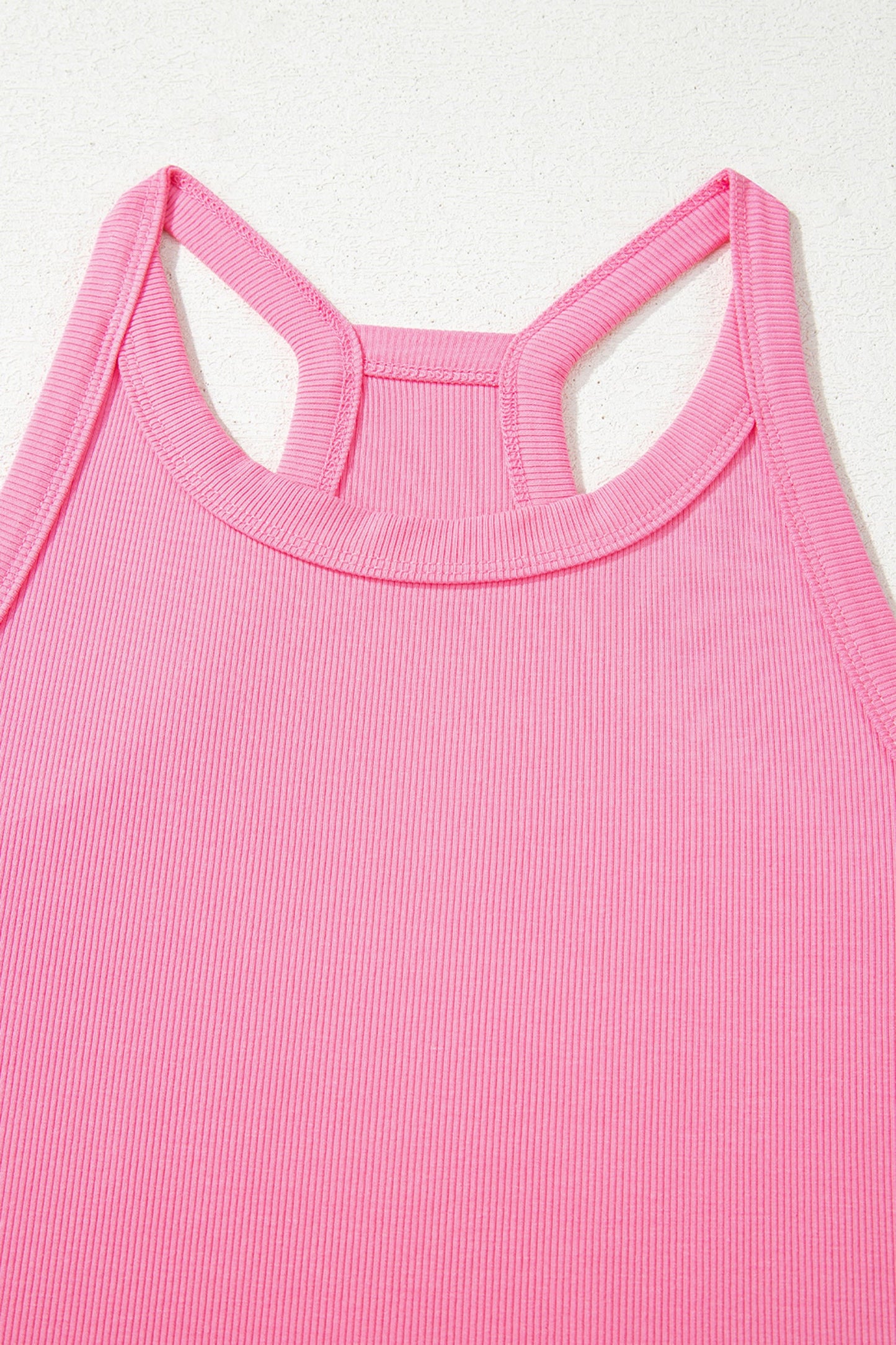 Meredith Slim Ribbed Tank Top Set