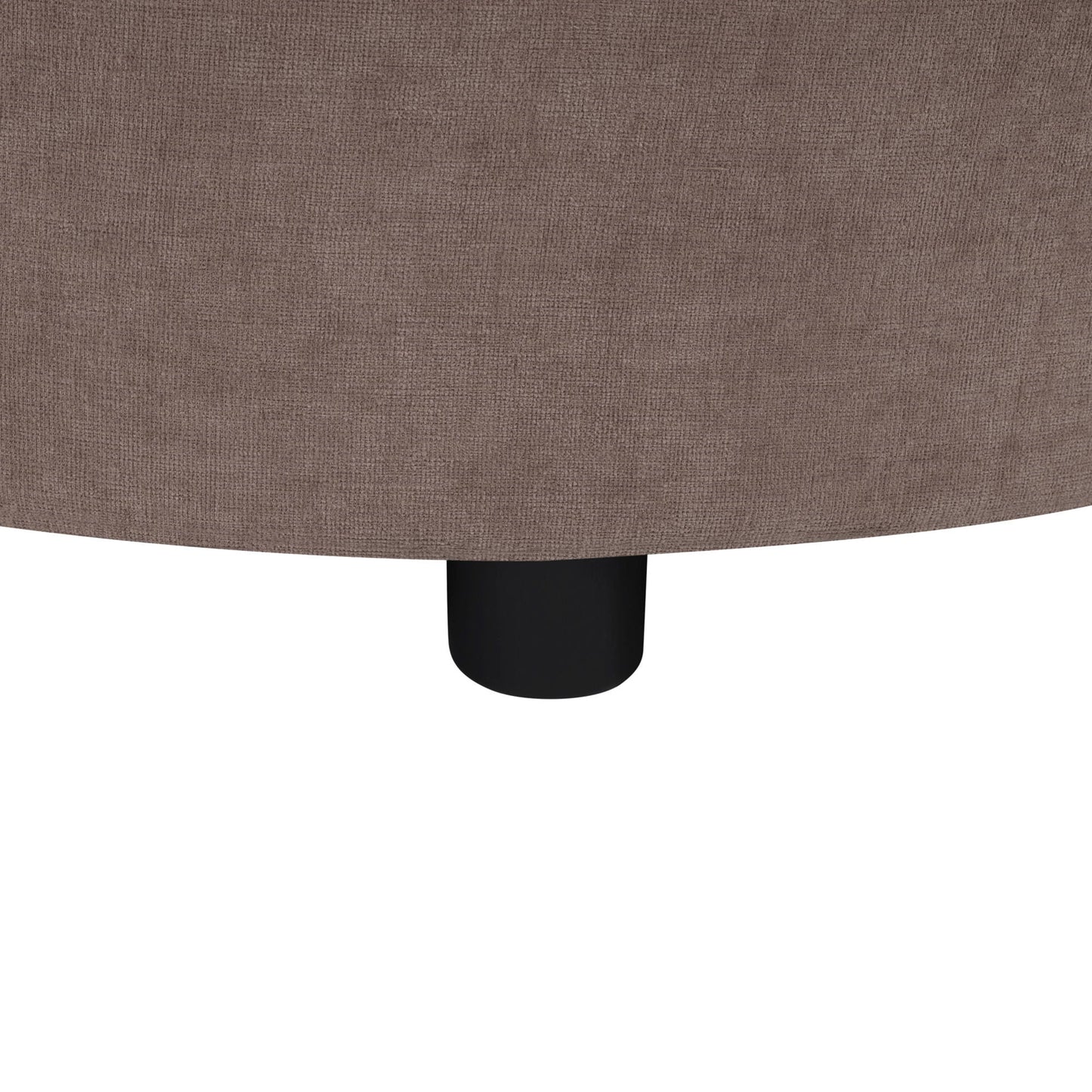 Modern L-Shaped Sectional Sofa With Curved Chaise, USB Ports, And Side Storage Pockets