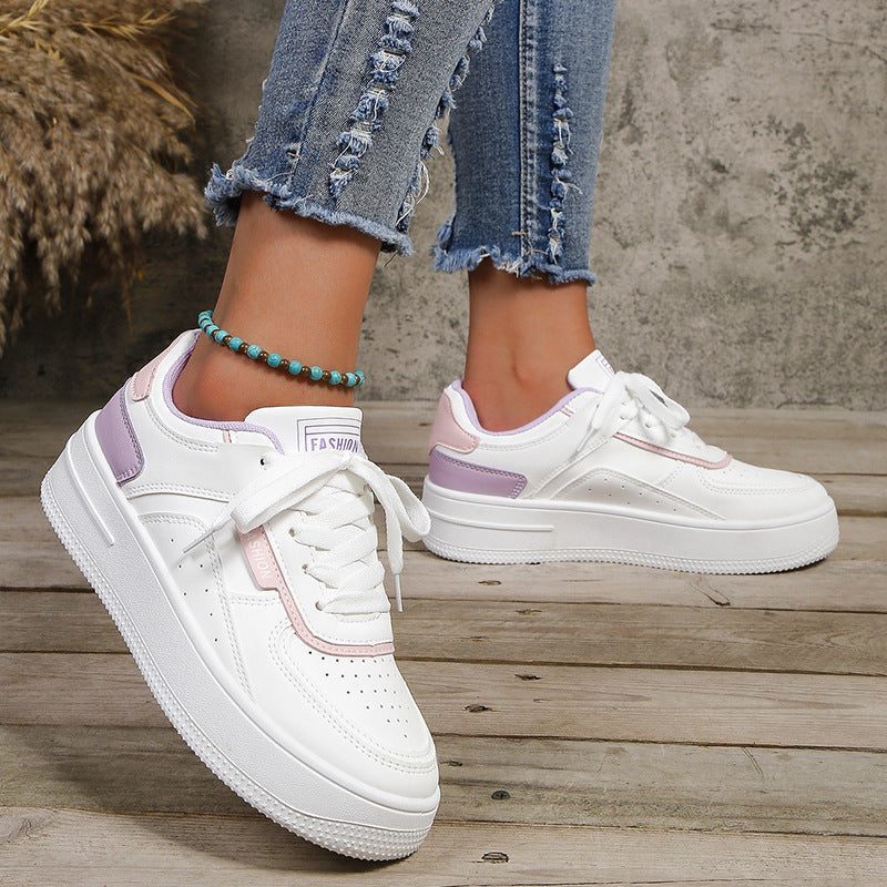 Womens Fashionable Casual Breathable Non-slip Sneakers