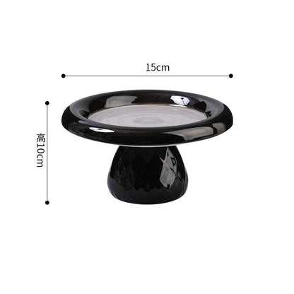 Ceramic Large-diameter Cat Bowl With Neck Protection, Not Easy To Tip Over, Cute Dog Bowl, Cat Canned Food Bowl, Snack Plate, Pet Bowl