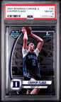 Graded 2024 Topps Bowman Chrome U Cooper Flagg #16 Rookie RC Basketball Card PSA 8 Near Mint