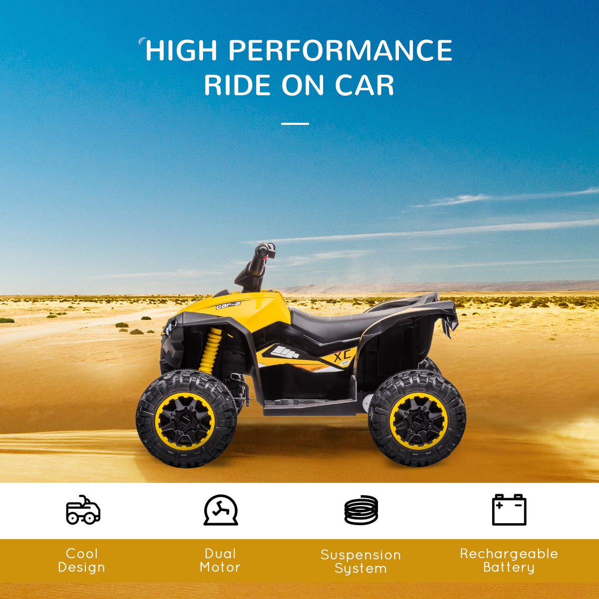 Musical Electric Ride-on Toy for Toddlers: The Perfect Four Wheeler for Kids