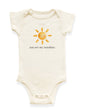 You Are My Sunshine Organic Cotton Baby Bodysuit