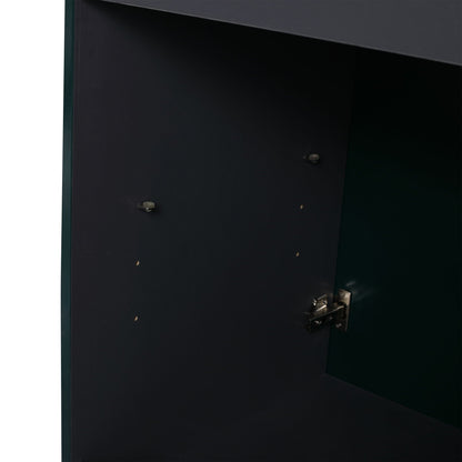 Contemporary Freestanding Bathroom Vanity With Resin Sink & Soft-Close Cabinet Doors