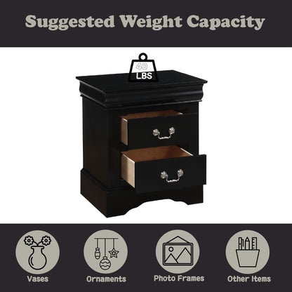 Louis Philippe III - Sleek Design Nightstand