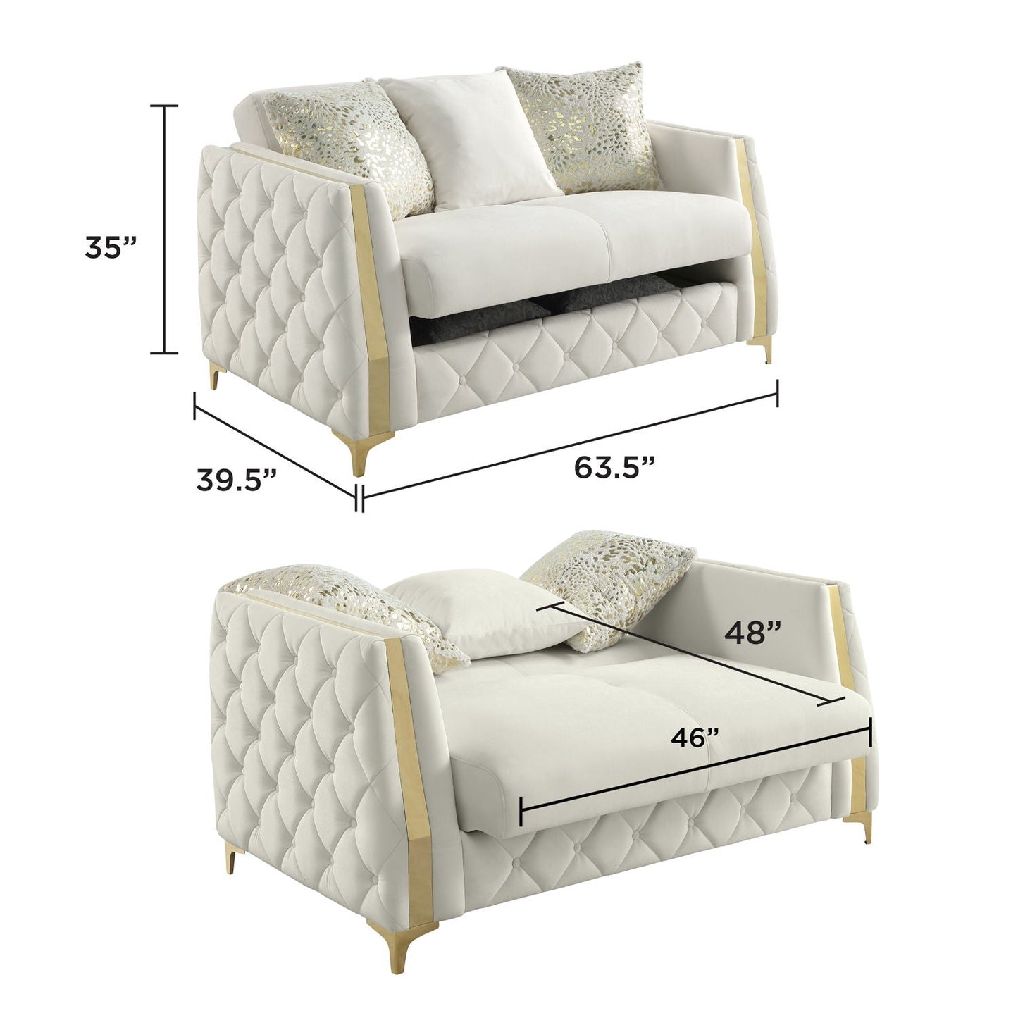 Lippa - Sleeper Loveseat