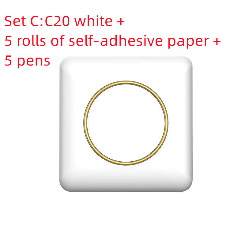 Mini Bluetooth Thermal Label Printer