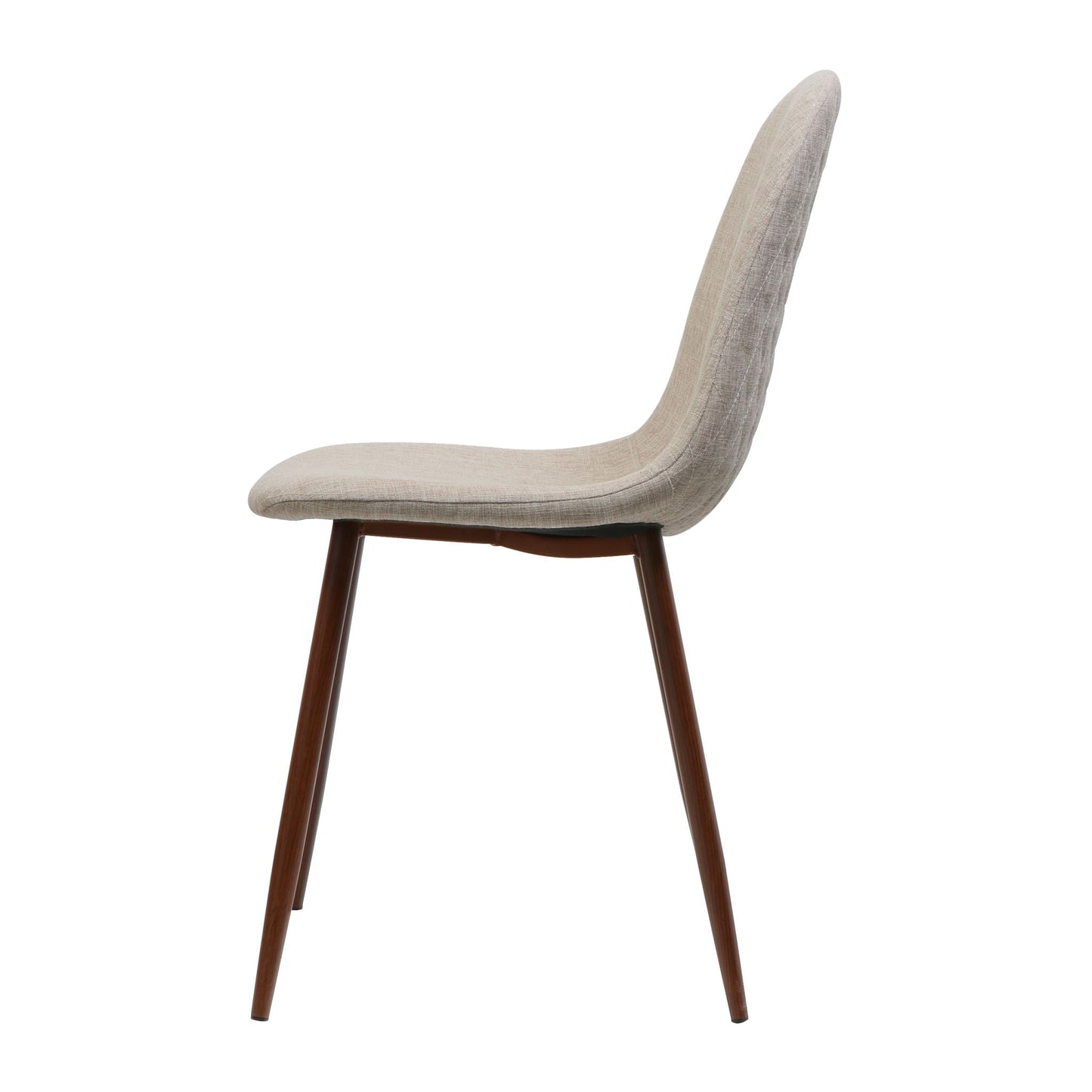 Elegant Dining Chair Set With Fabric
