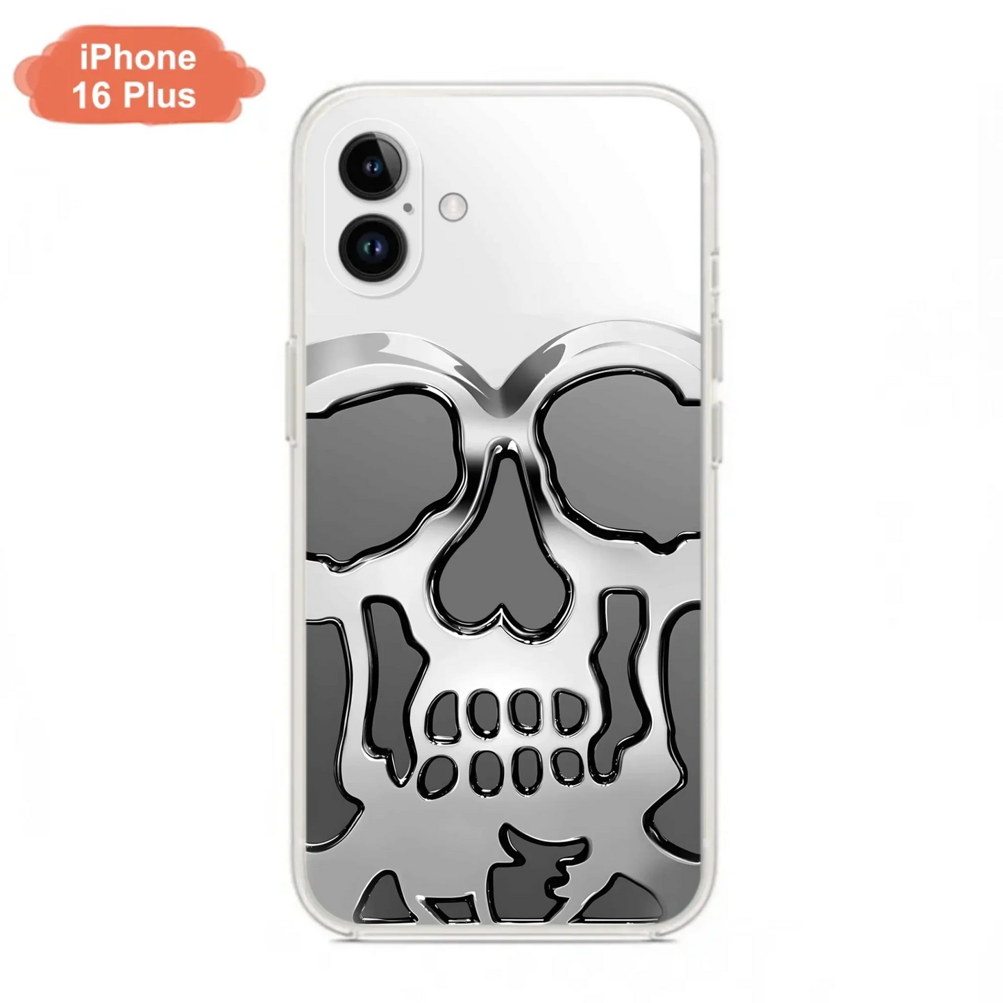 Custom Personalized Veteran Skull Metalic Phone Case - Gift Idea For Veteran - Case For iPhone/ Samsung