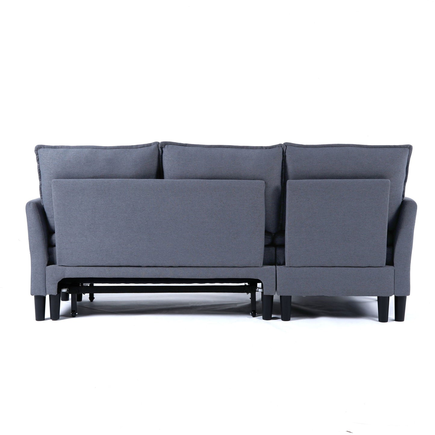 L-Shaped Reversible Chaise Sectional Sofa With Storage
