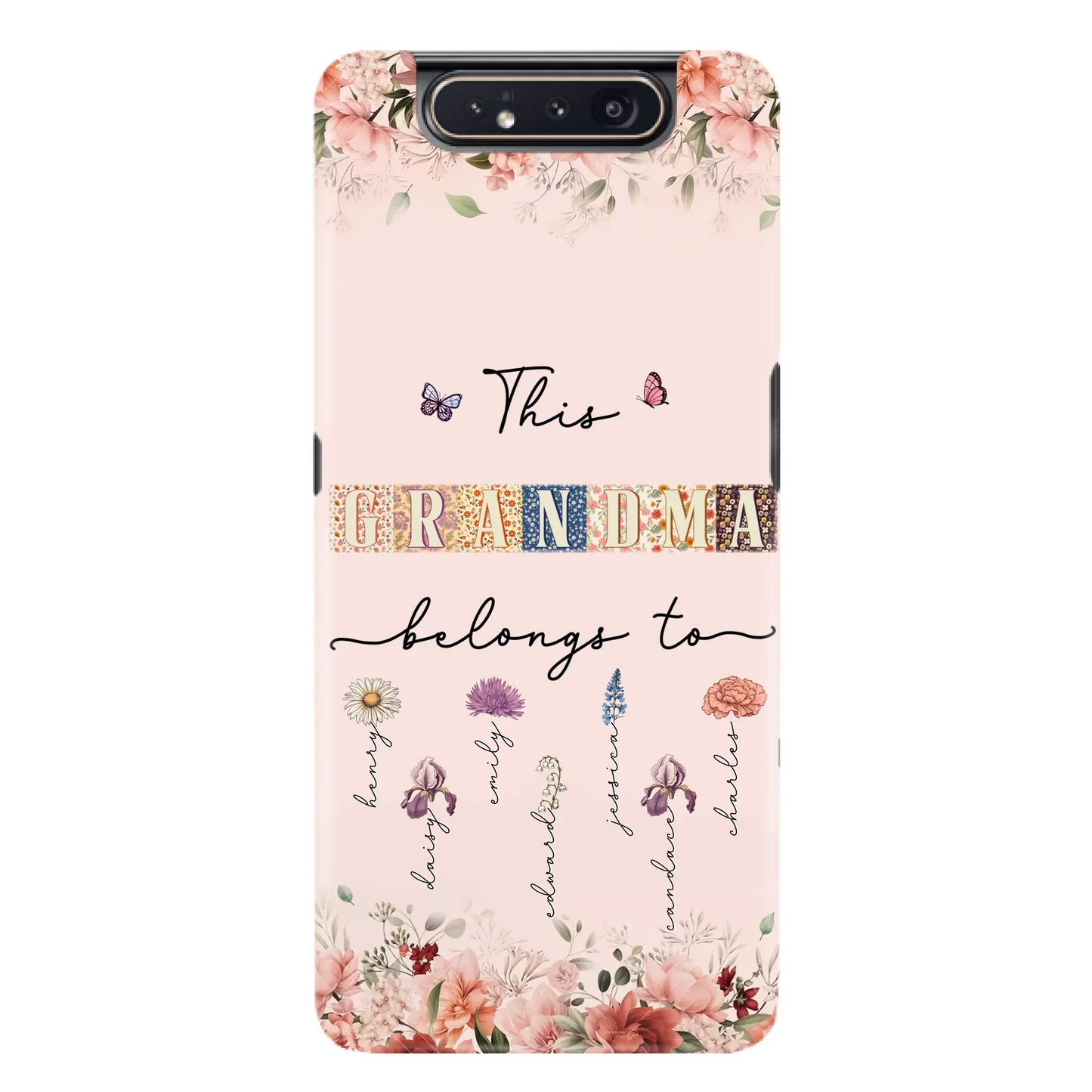 Custom Personalized Grandma/Mom Phone Case - Upto 7 Kids - Mother's Day Gift Idea for Grandma/Mom - Case for iPhone/Samsung