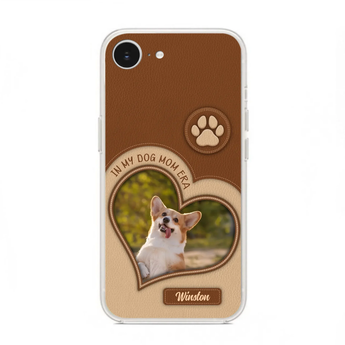 Custom Personalized In My Dog Mom Era Phone Case - Upload Photo - Gift Idea For Dog Lover/ Mother's Day - Case For iPhone/ Samsung