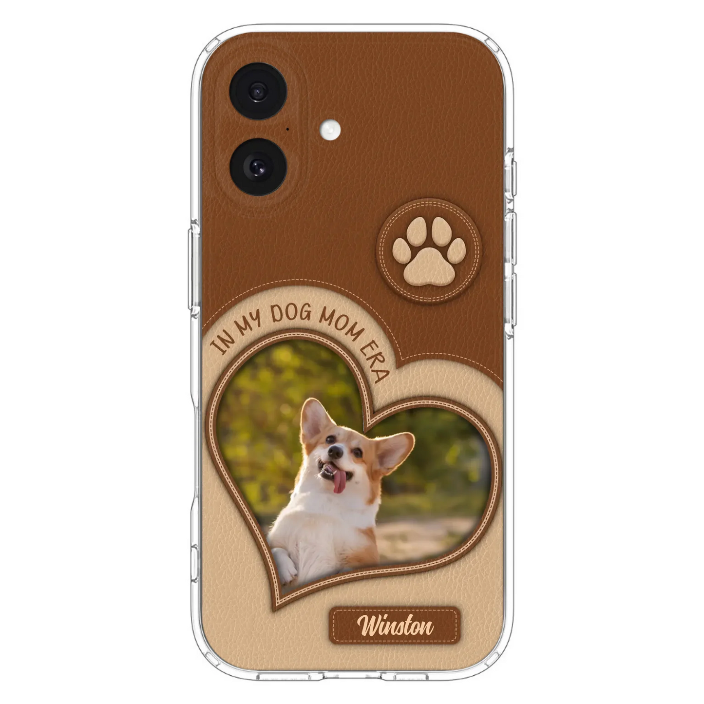 Custom Personalized In My Dog Mom Era Phone Case - Upload Photo - Gift Idea For Dog Lover/ Mother's Day - Case For iPhone/ Samsung